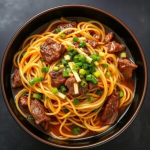 Dry Lanzhou beef noodles without soup near me
