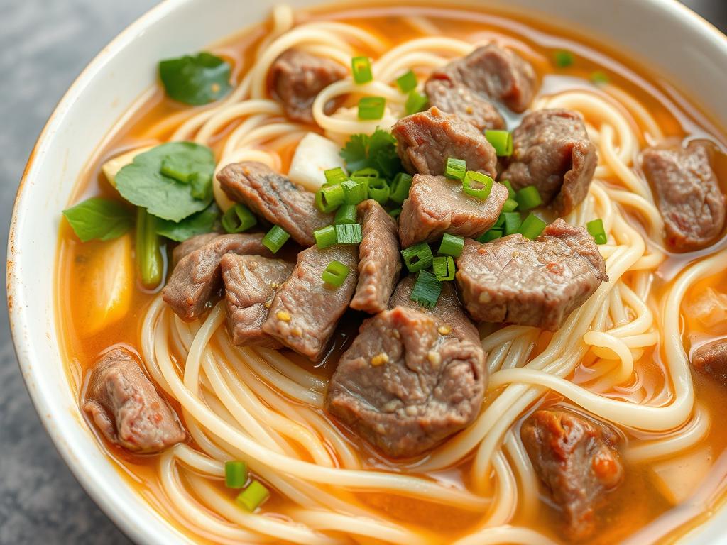 Value for money portions at Lanzhou beef noodle restaurant near me